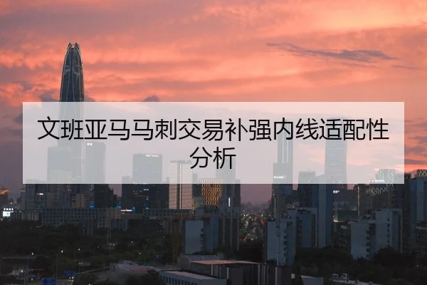 文班亚马马刺交易补强内线适配性分析